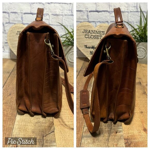 Vintage VALENTINO Leather Briefcase Document Bag With Working Key COA - Picture 16 of 16